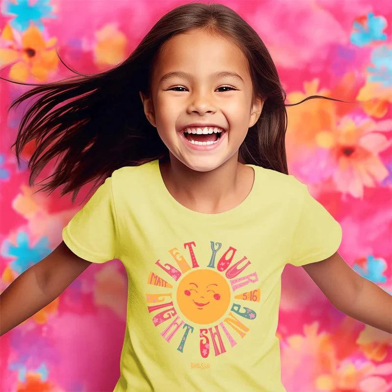 Kerusso Kids T-Shirt Let Your Light Shine - Pura Vida Books