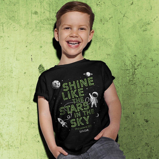 Kerusso Kids T-Shirt Shine Like A Star - Pura Vida Books