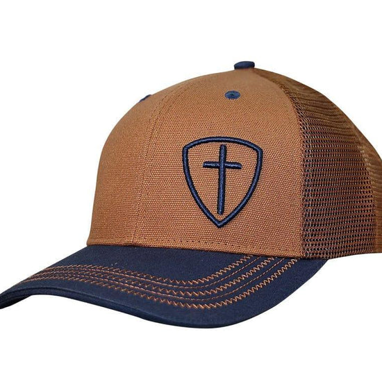 Kerusso Mens Cap Blue Cross Shield - Pura Vida Books