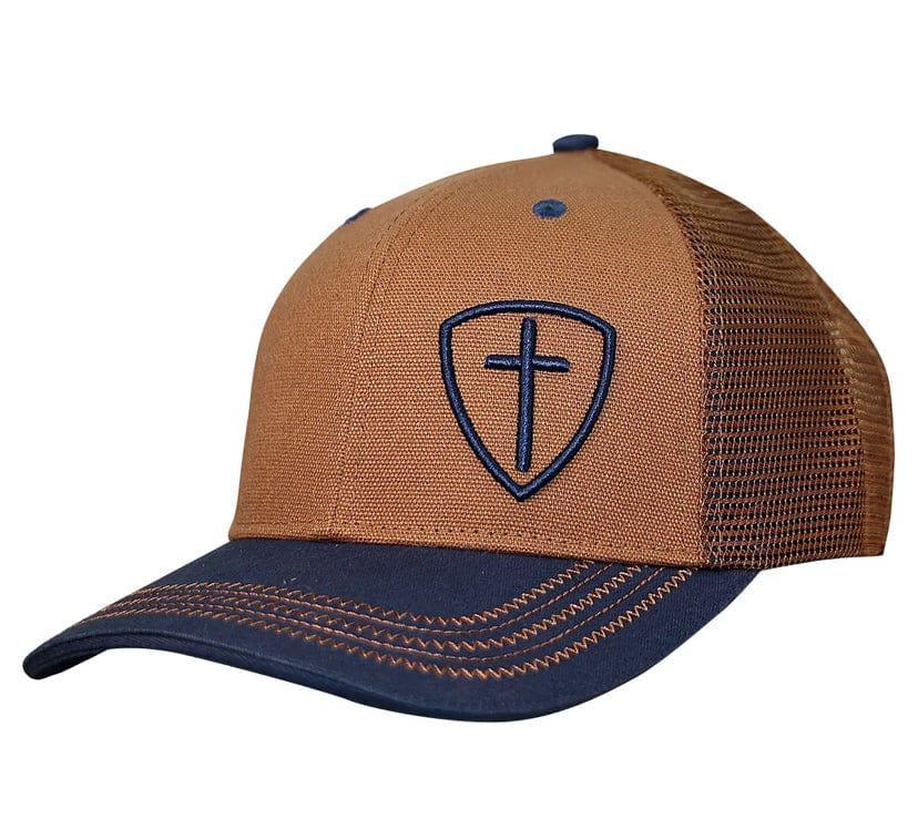 Kerusso Mens Cap Blue Cross Shield - Pura Vida Books