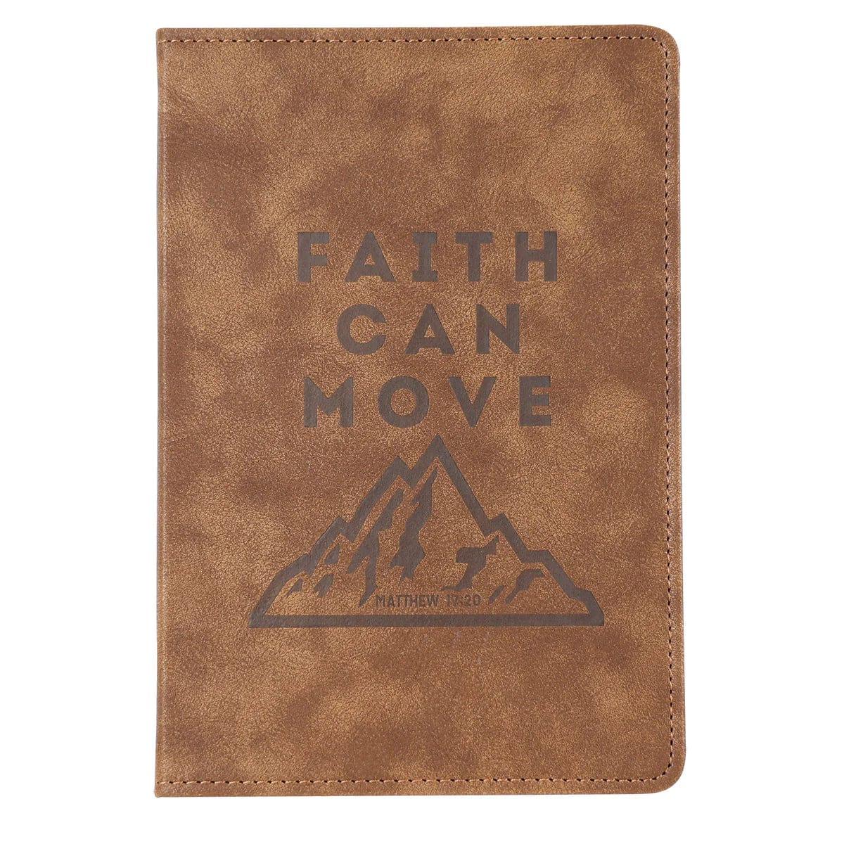 Kerusso Mens Journal Faith Can Move - Pura Vida Books