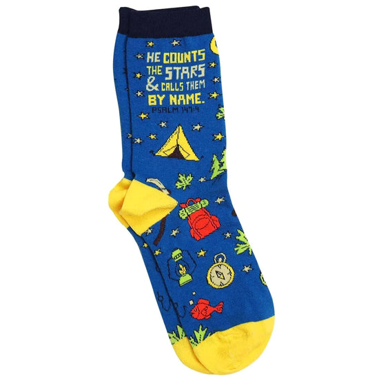 Kerusso Socks Camping - Pura Vida Books