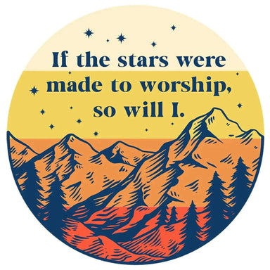 Kerusso Sticker Stars Were Made To Worship - Pura Vida Books
