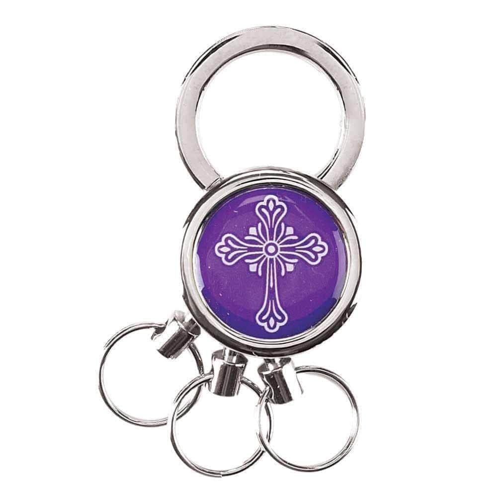 Keyring Full Armor Nickel Plated - Pura Vida Books