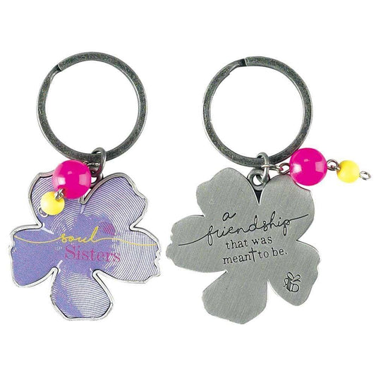 Keyring metal soul sisters - Pura Vida Books