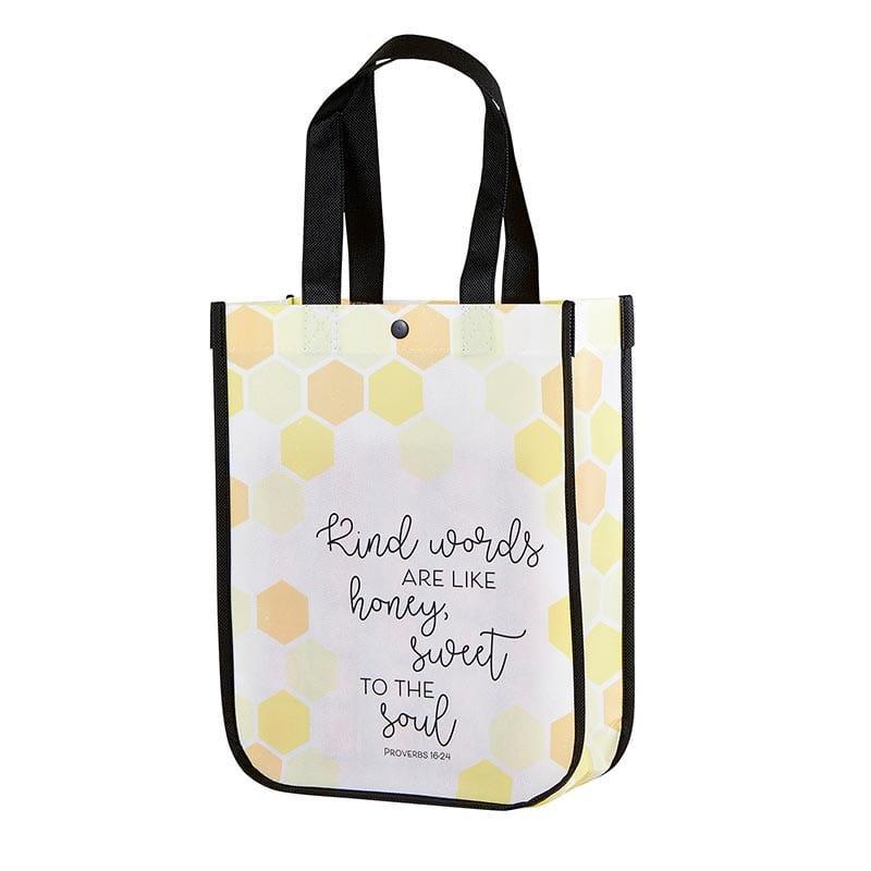 Kind Words Are Like Honey Small Eco-Friendly Tote Bag - Pura Vida Books