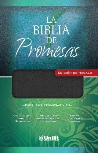 La Biblia de Promesas-Edicion De Regalo-color Negro, 1960 - Pura Vida Books