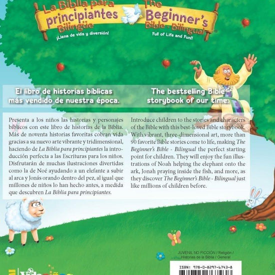 La Biblia para principiantes bilingue - Pura Vida Books