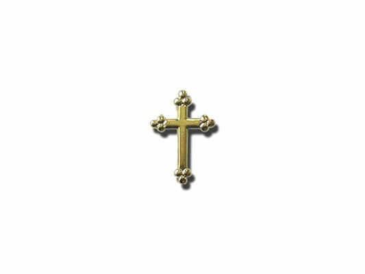 Lapel Pin Budded Cross - Pura Vida Books