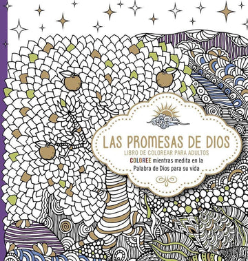 Las promesas de Dios: Libro de colorear para adultos. - Pura Vida Books