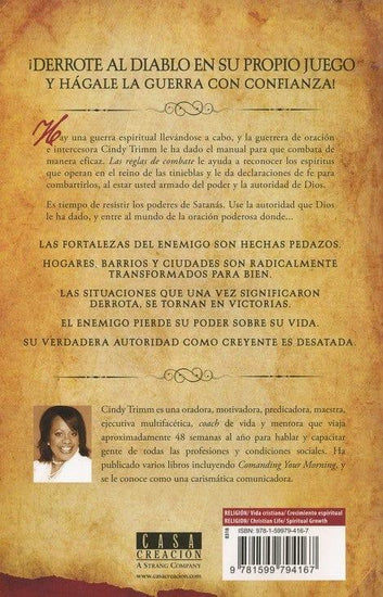 Las Reglas de Combate - Cindy Trimm - Pura Vida Books