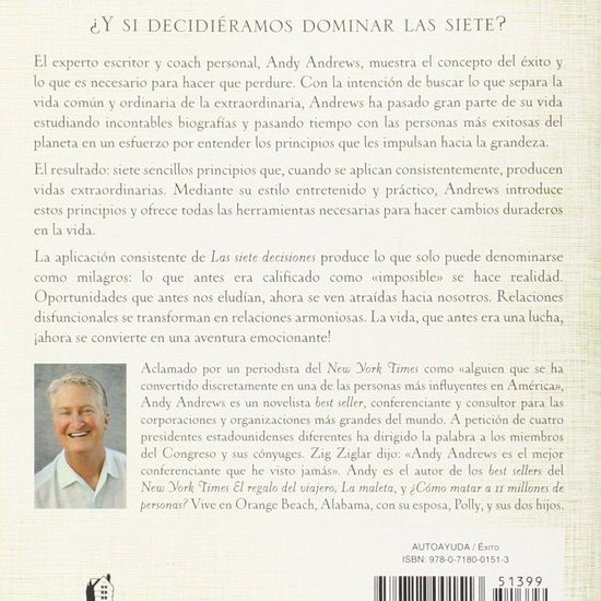 Las siete decisiones - Andy Andrews - Pura Vida Books