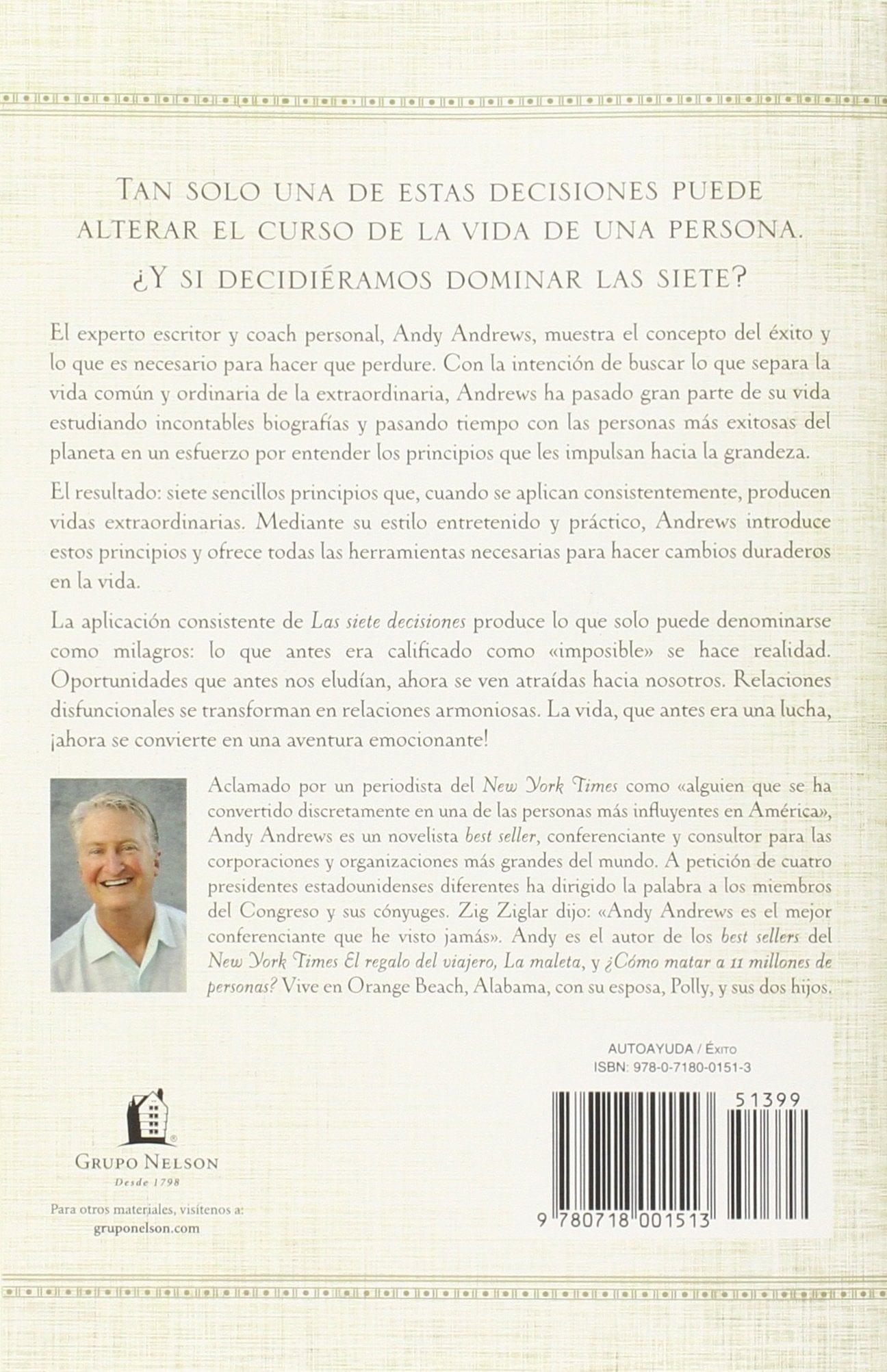 Las siete decisiones - Andy Andrews - Pura Vida Books