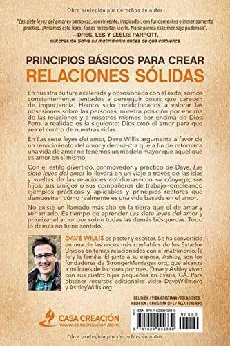 Las Siete Leyes del Amor - Dave Willis - Pura Vida Books