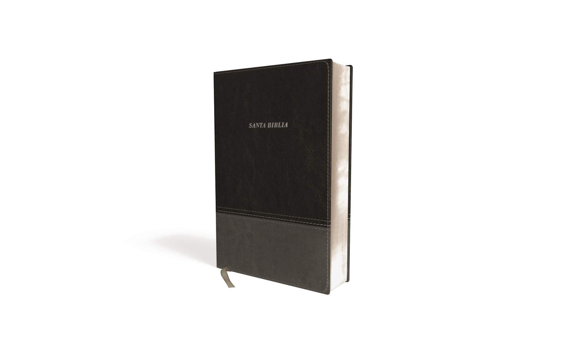 LBLA Santa Biblia Ultrafina, Leathersoft, Negro - Pura Vida Books