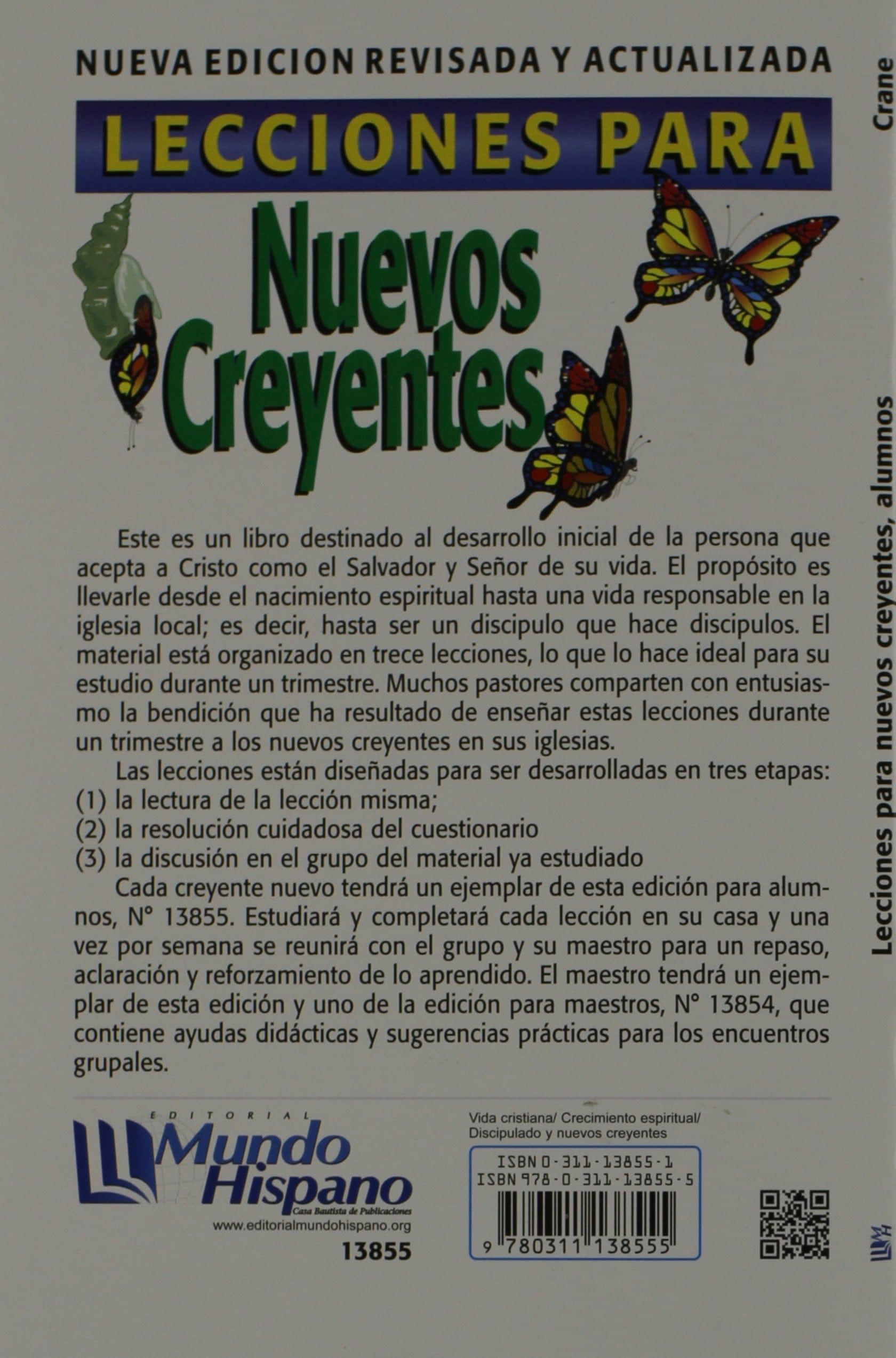 Lecciones Para Nuevos Creyentes: Alumnos - Pura Vida Books