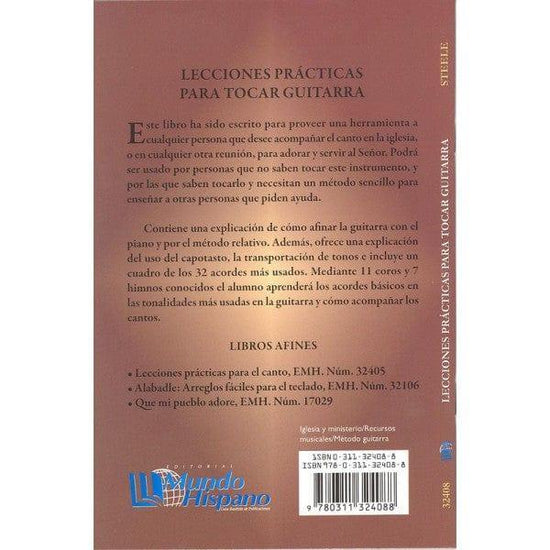 Lecciones Prácticas Para Tocar Guitarra - Eduardo Steele - Pura Vida Books