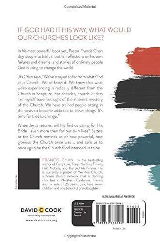 Letters to the Church - Francis Chan - Pura Vida Books