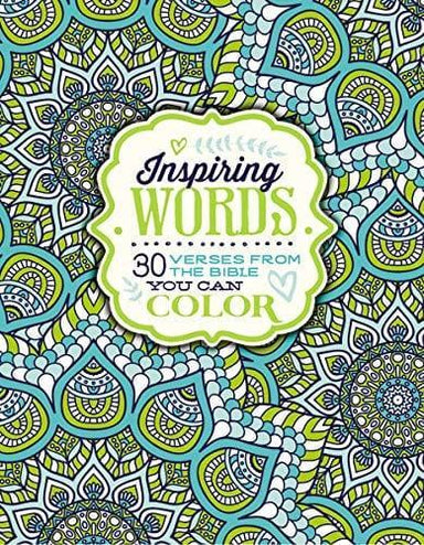Libro de Colorear -Inspiring Words - Pura Vida Books