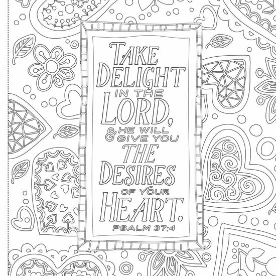 Libro de Colorear -Inspiring Words - Pura Vida Books