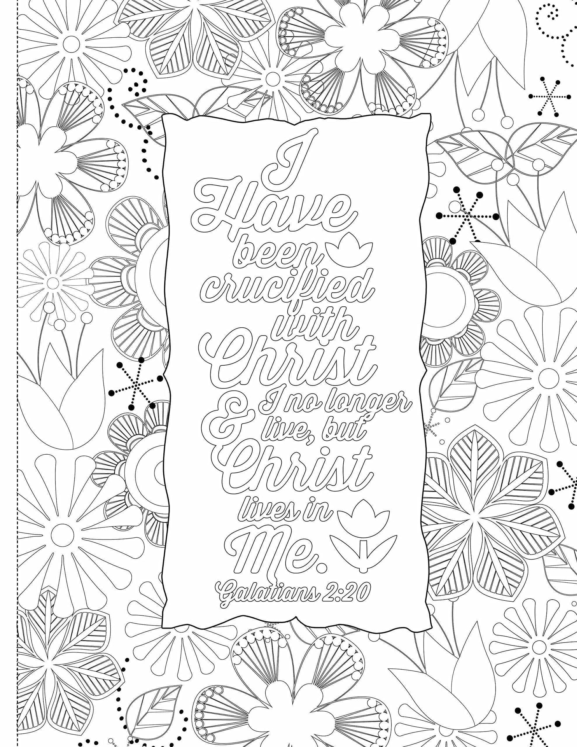 Libro de Colorear -Inspiring Words - Pura Vida Books