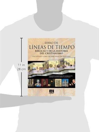 Libro de Líneas de Tiempo Bíblicas y de la Historia del Cristianismo - Pura Vida Books