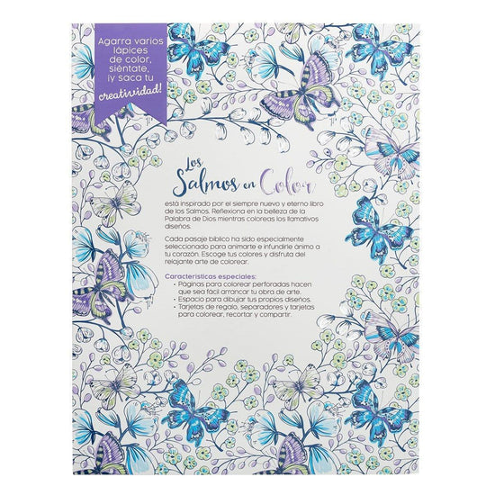 Libro para Colorear “Los Salmos en Color - Pura Vida Books