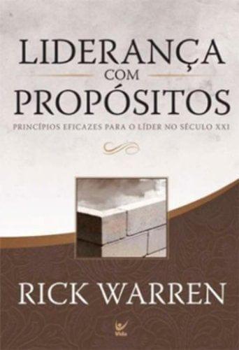Lideranca Com Propositos - Rick Warren - Pura Vida Books