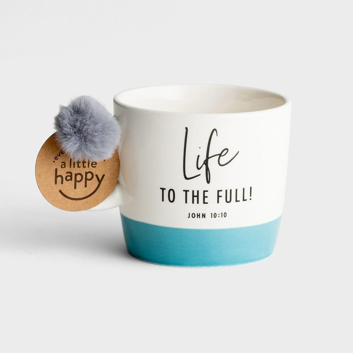 Life to the Full-Ceramic Mug - Pura Vida Books