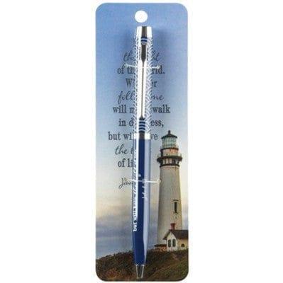 Lighthouse, John 8:12, Pen - Pura Vida Books