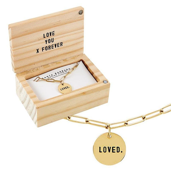 Link Necklace - Loved - Pura Vida Books