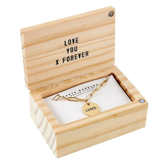 Link Necklace - Loved - Pura Vida Books