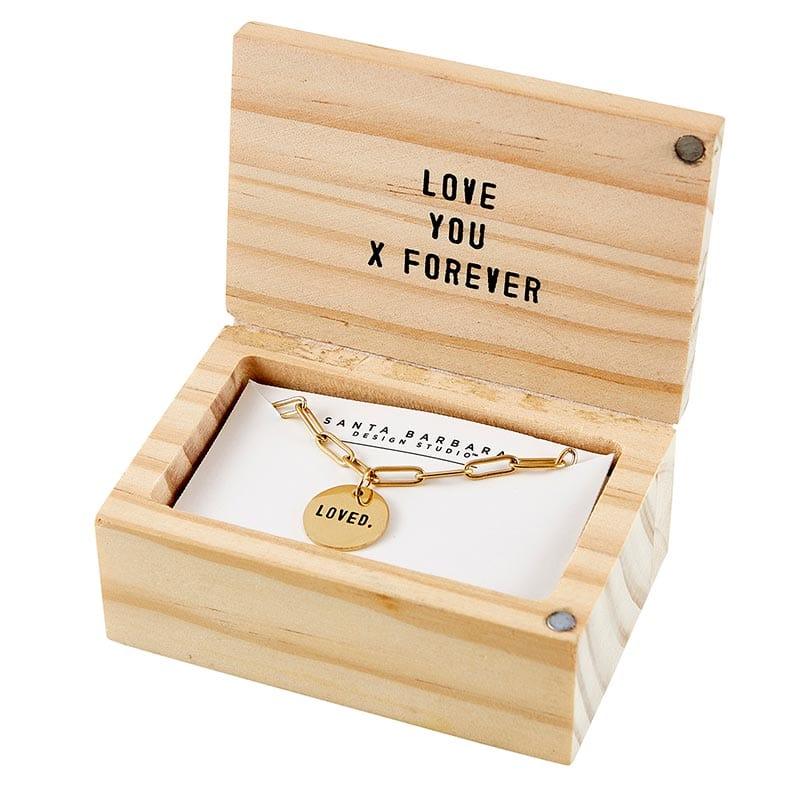 Link Necklace - Loved - Pura Vida Books