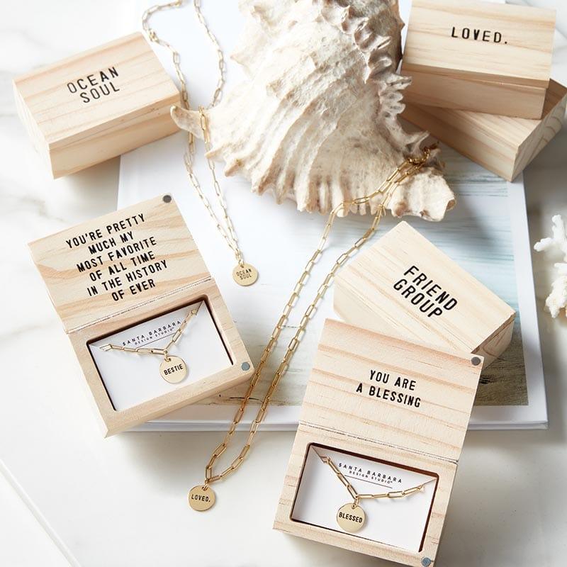 Link Necklace - Loved - Pura Vida Books