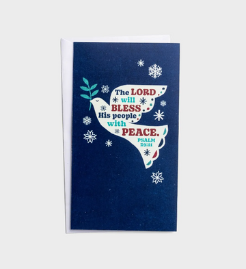 Little Inspirations - Bless with Peace - 16 Christmas Boxed Cards, KJV