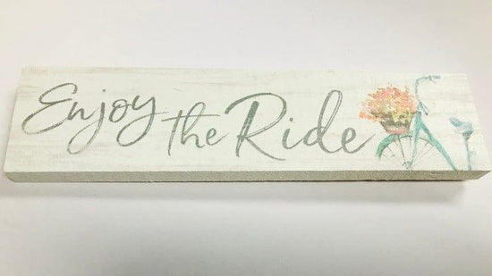 LITTLE SIGN Enjoy The Ride - Pura Vida Books