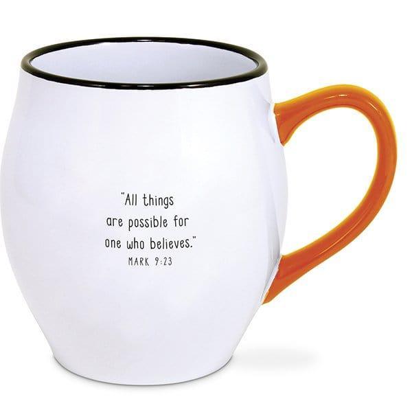 Live Every Moment Mug (Mark 9:23) - Pura Vida Books