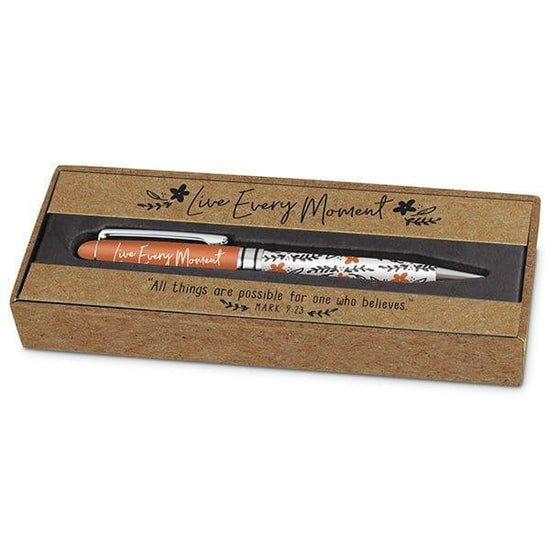 Live Every Moment Pen - Pura Vida Books