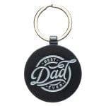 Llavero- Best Dad Ever Keyring in Tin - Pura Vida Books