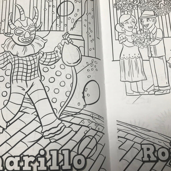 Los colores de mi tierra libro de pintar - Pura Vida Books