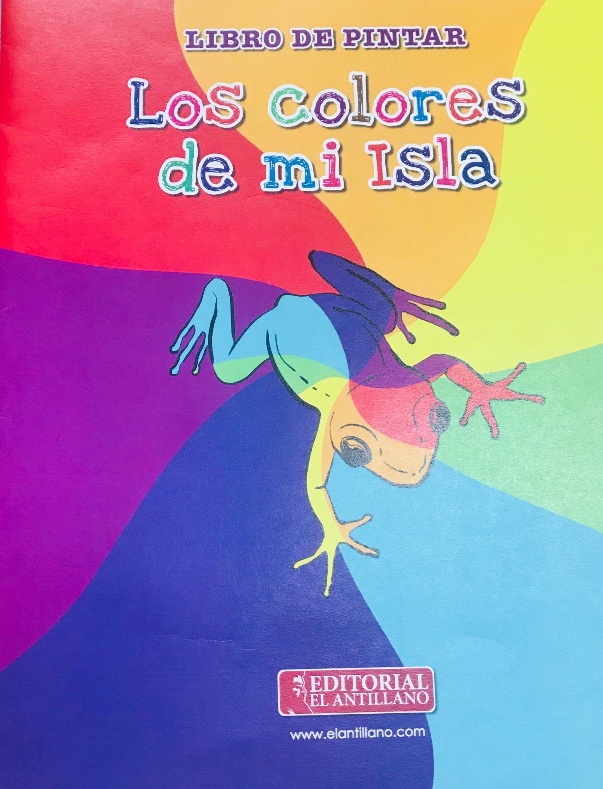 Los colores de mi tierra libro de pintar - Pura Vida Books