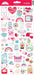 Lots of Love Icons - Cardstock Stickers - Pura Vida Books