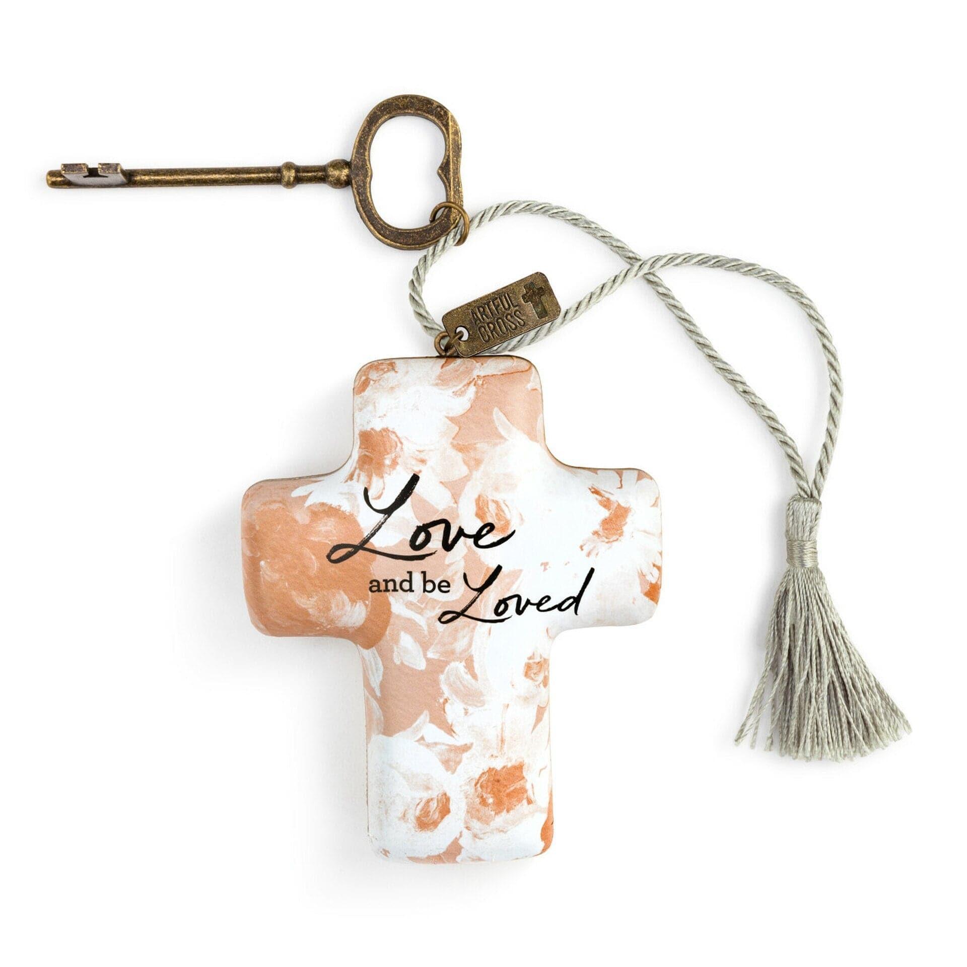 Love & Be Loved Artful Cross - Pura Vida Books