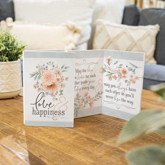Love & Happiness Wooden Keepsake Card - Pura Vida Books