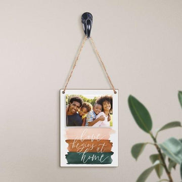 Love Begins At Home Photo Frame - Pura Vida Books