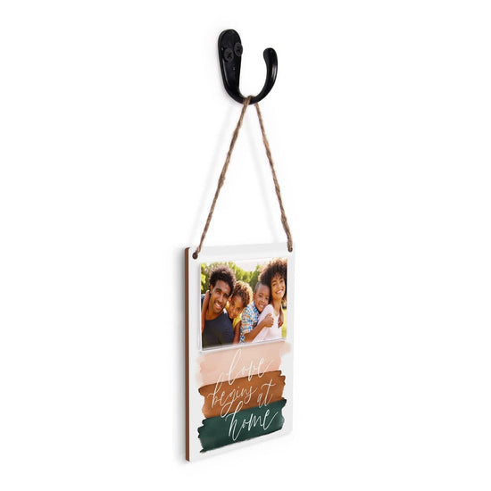 Love Begins At Home Photo Frame - Pura Vida Books