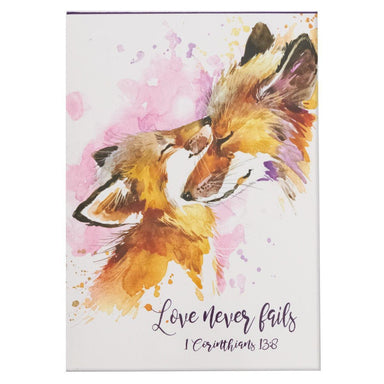 Love Never Fails -notebook - Pura Vida Books