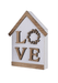 Love - Wood Woodland House Shaped Tabletop/Wall Box Signs - Pura Vida Books