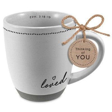 Loved Mug -Eph. 3:18-19 - Pura Vida Books