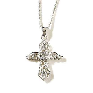 Lovely Angel Silver Plated Necklace - Pura Vida Books